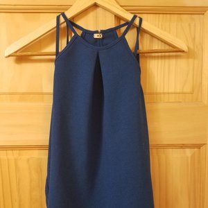 H&M Blue Spaghetti StrapTank Top